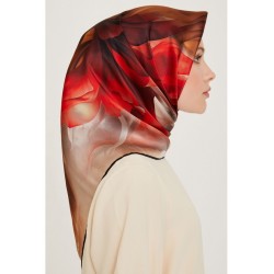 Armine Tivil İpek Eşarp 9244-05 Armine Tivil İpek Eşarp 9244-05