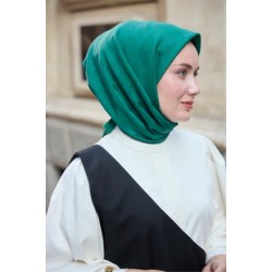 Monogram Pamuk İpek Eşarp 130001-02