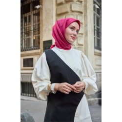 Monogram Pamuk İpek Eşarp 130001-03