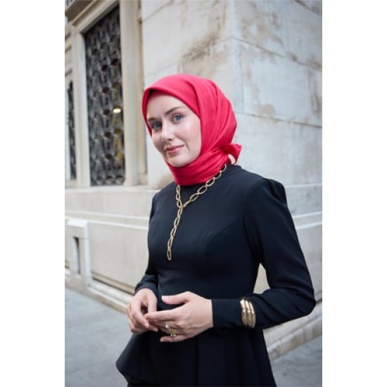 Monogram Pamuk İpek Eşarp 130001-09