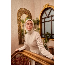 Monogram Pamuk İpek Eşarp 130001-13