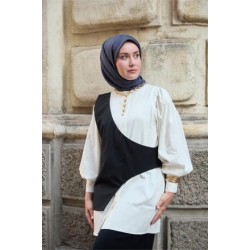 Monogram Pamuk İpek Eşarp 130001-18