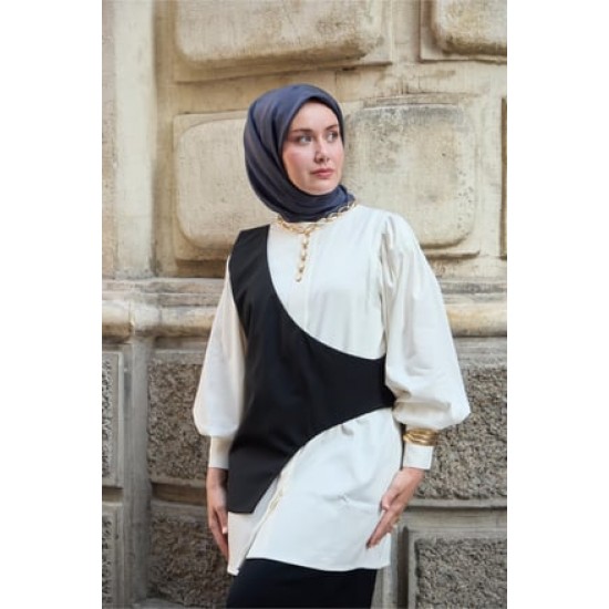 Monogram Pamuk İpek Eşarp 130001-18