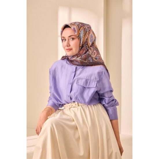 Silk Home Twill İpek Eşarp 11476-25