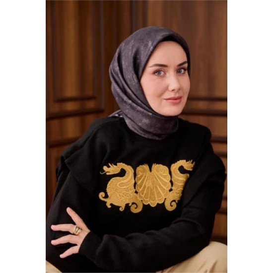 Silk Home Twill İpek Eşarp 11487-38