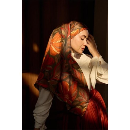 Silk Home Twill İpek Eşarp 11493-14