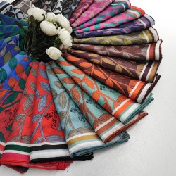 Silkhome Soft Eşarp Yaprak Model